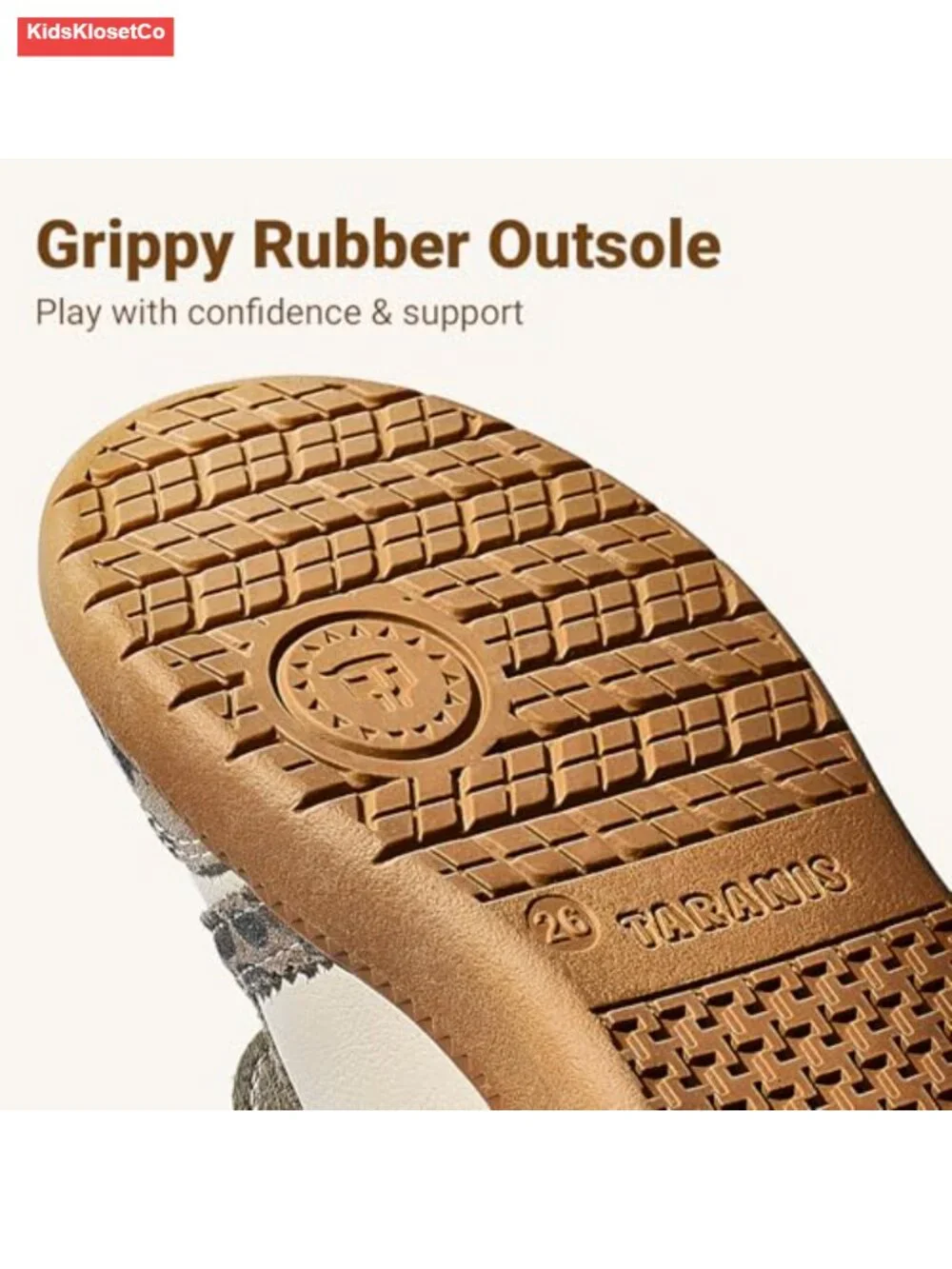 Kids Suede Leather Patchwork Sneakers with Wide Toe Box, Hook & Loop Closure